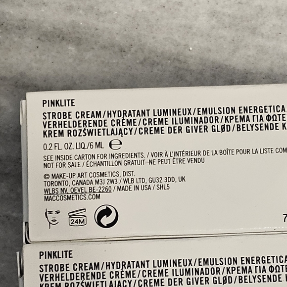 MAC Strobe Cream Pinklite Radiant Moisturizer new in box - Picture 4 of 4